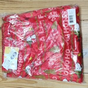 NWT, PEANUTS, Women's, Red, Holiday, Pajama pants, Size Small, in original bag